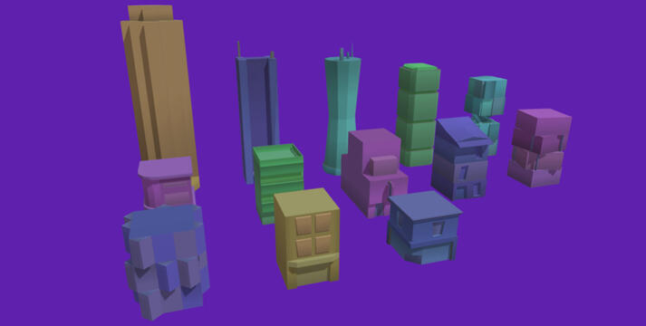 Custom models from the MegaByte game jam