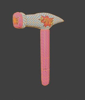 REPO Hammer Wireframe